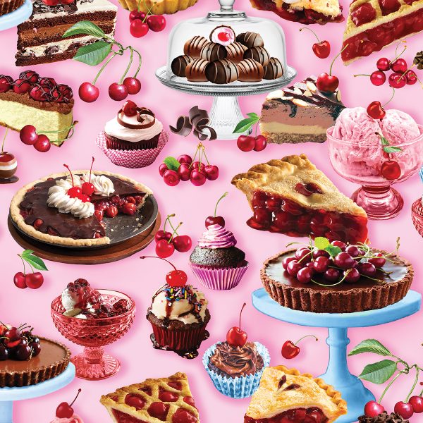 1021 Cherry Delights Pink Cherry Hill (3026)