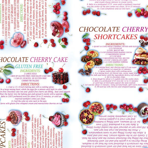 1709 Cherry Recipes White Cherry Hill (3026)