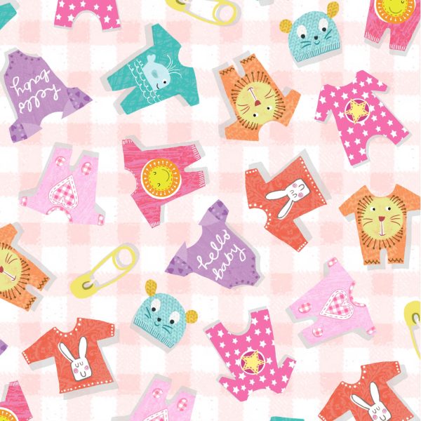 11586P Rompers Pink Baby Love (3045)