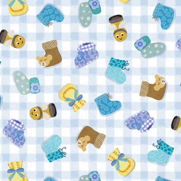 11587BL Pitter Patter Blue Baby Love (3045)