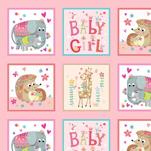 11595P Sugar and Spice Girls Pink Baby Love (3045)